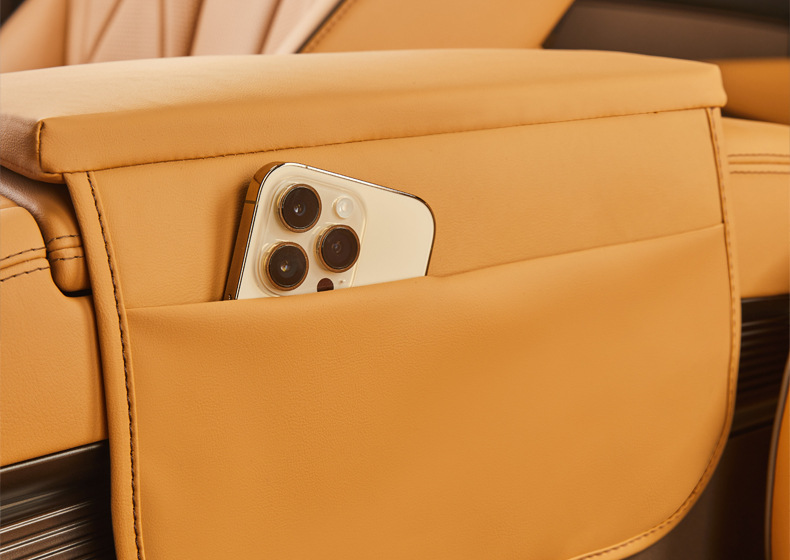 Denza D9 Central Control Armrest Box Leather Cover Denza Special Car Interior Modification Protection Skin-Feel Leather Booster Pad Cover