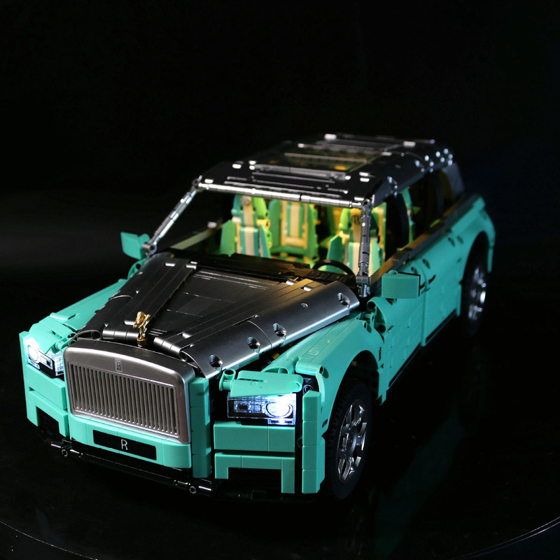 DIY Building Blocks Lighting Assembly for Lego K93 Rolls-Royce Culinan Model Building Blocks LED Remote Control Lighting DIY Building Blocks Lighting Assembly for Lego K93 Rolls-Royce Culinan Model Building Blocks LED Remote Control Lighting