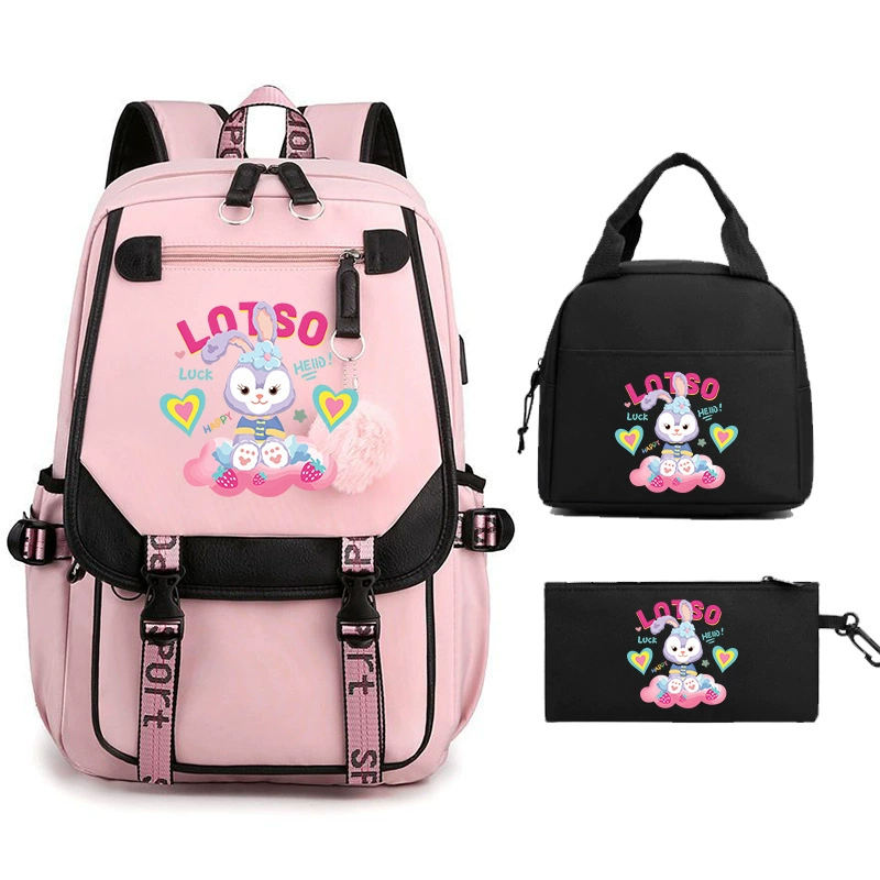 Backpack, cute capacious ultra light shoulder bag, spine protection