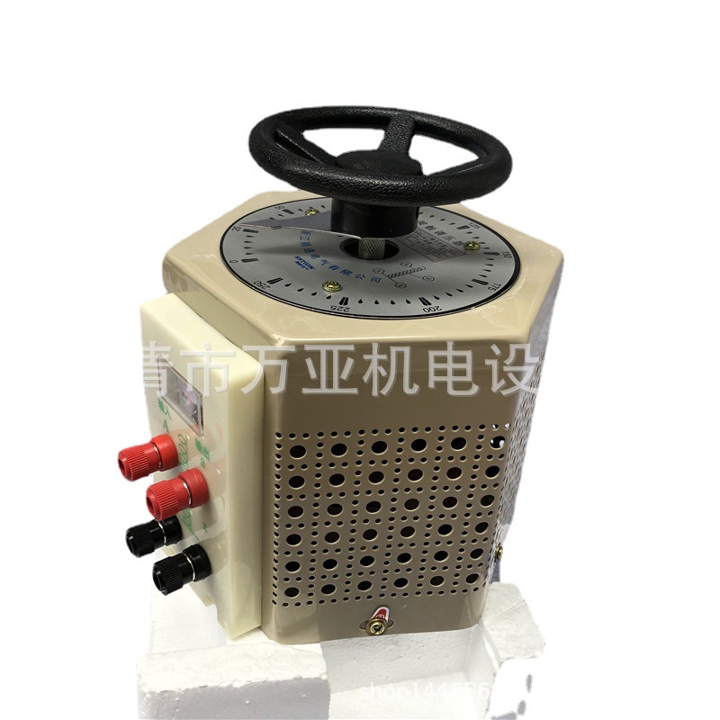 上海人民新型单相接触式调压器铜芯TDGC2J-1KV 2KVA 5KVA厂家直销