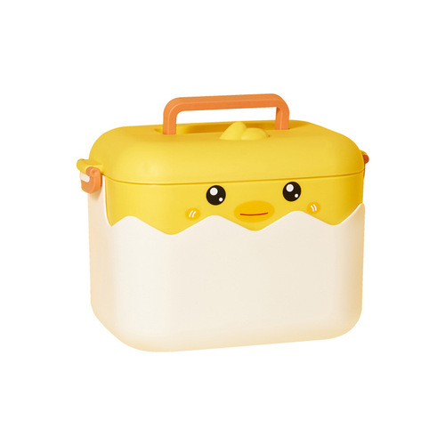 Broken-shell chicken medicine box household large-capacity cute medicine box full set of emergency medical care medical storage medicine small medicine box