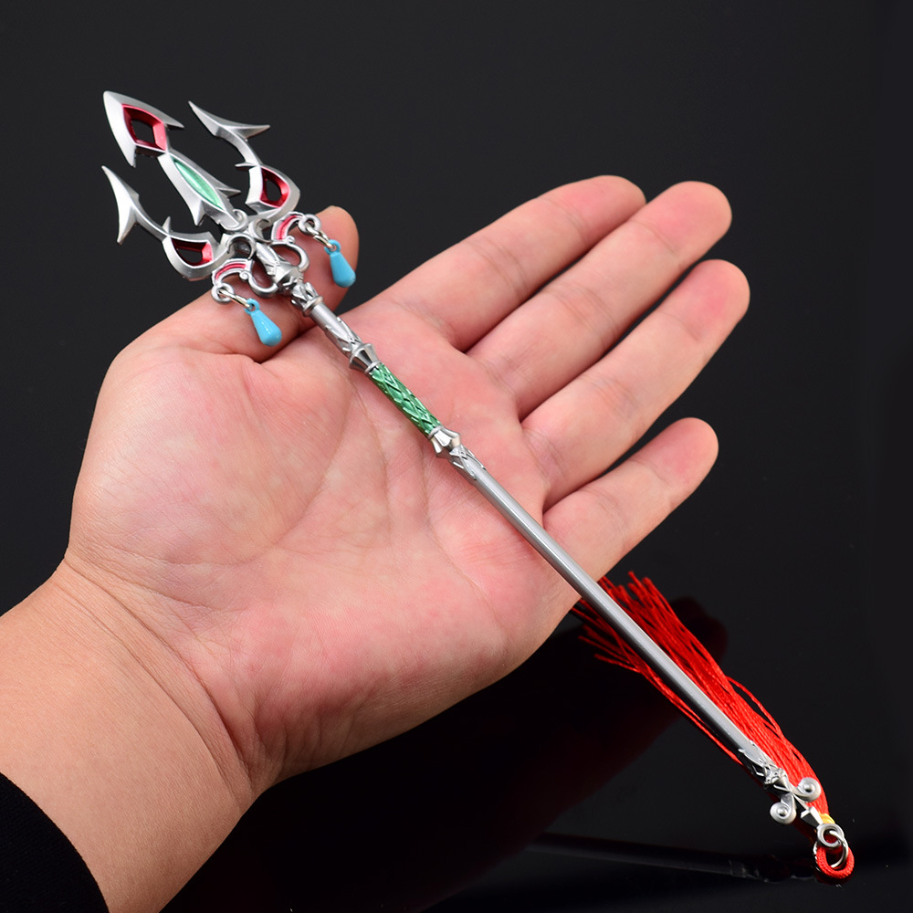 塞尔达传说游戏周边林克光鳞之枪武器模型全金属工艺品摆件-阿里巴巴