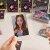 PP transparent 3 -inch small card high -transparent card membrane to stand up to the sticky pocket 20 silk album album small card pocket card cover