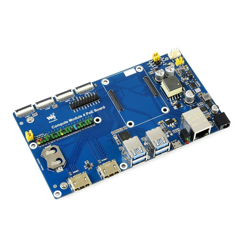 Плата расчета Raspberry Pi ядро нижняя крышка модуль Compute Module 4 POE расширительная плата совместима с CM4 версия