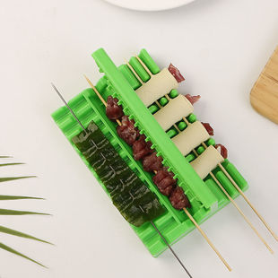 Multifunctional Barbecue String Wearing Device Wearing Mutton String Machine Household Commercial Plate Tendon Household Vegetable Roll Tofu Skin Wearing String