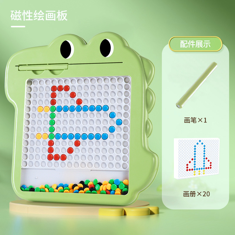 Qianman educación temprana pluma magnética para niños tablero de dibujo Pantalla de pintura tablero de escritura para niños tablero de graffiti magnético juguetes educativos