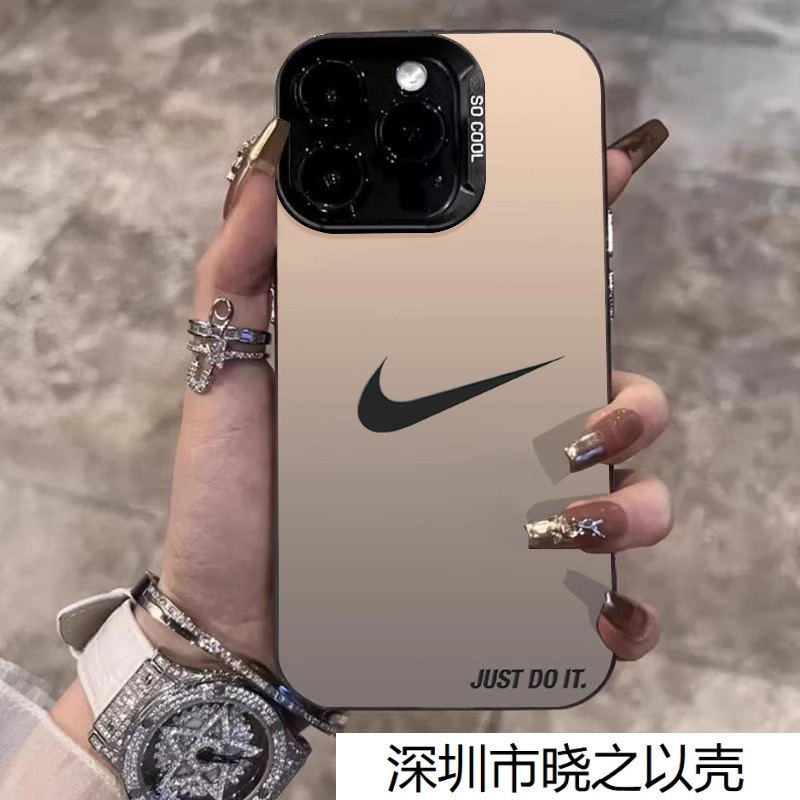 Trendy Brand Imd Suitable for Apple 16 Pro Max Phone Case iPhone 15 Pro Matte Nike√ Export 13/14 Trendy Brand Imd Suitable for Apple 16 Pro Max Phone Case iPhone 15 Pro Matte Nike√ Export 13/14