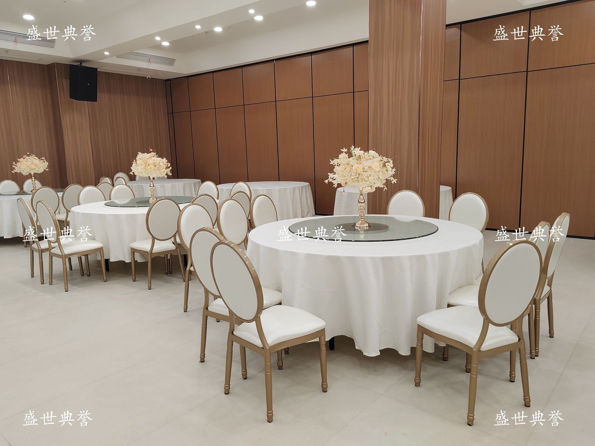 宁波厂家直销餐饮布草酒店宴会厅台布餐厅婚宴纯色桌布家宴圆桌布详情11