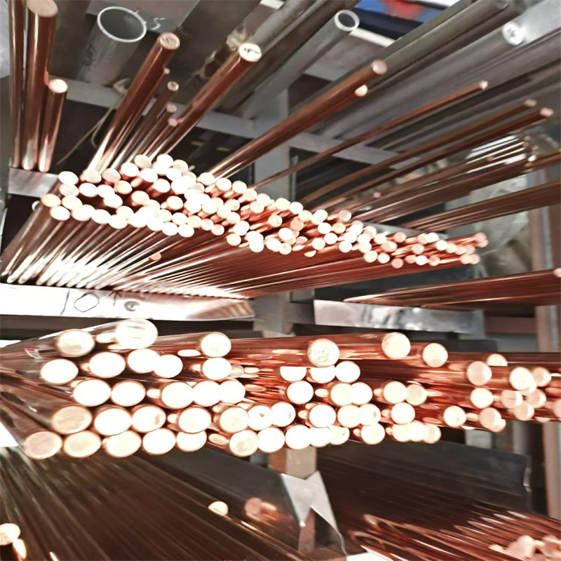 厂家供应T2紫铜棒 导电导热实心铜棒 模具c1100铜棒 规格多切割