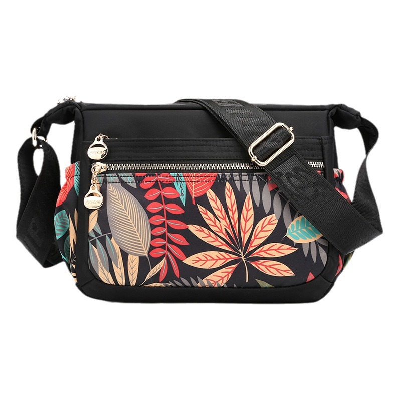 Chippo 2024 nuevo elefante árbol belleza solo hombro bolso femenino al por mayor nylon impreso casual mochila inclinada