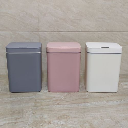Cross-border smart trash can creative home induction kitchen toilet bathroom electric automatic with lid gap wholesale