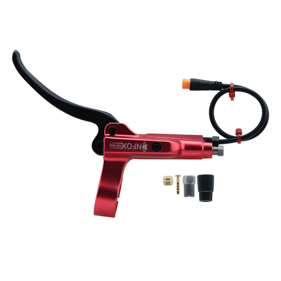 Manija de freno de apagado NFOX GT267 de 3 pines adecuada para bicicleta eléctrica Ebike manija de freno de motor Hall de ocho vías