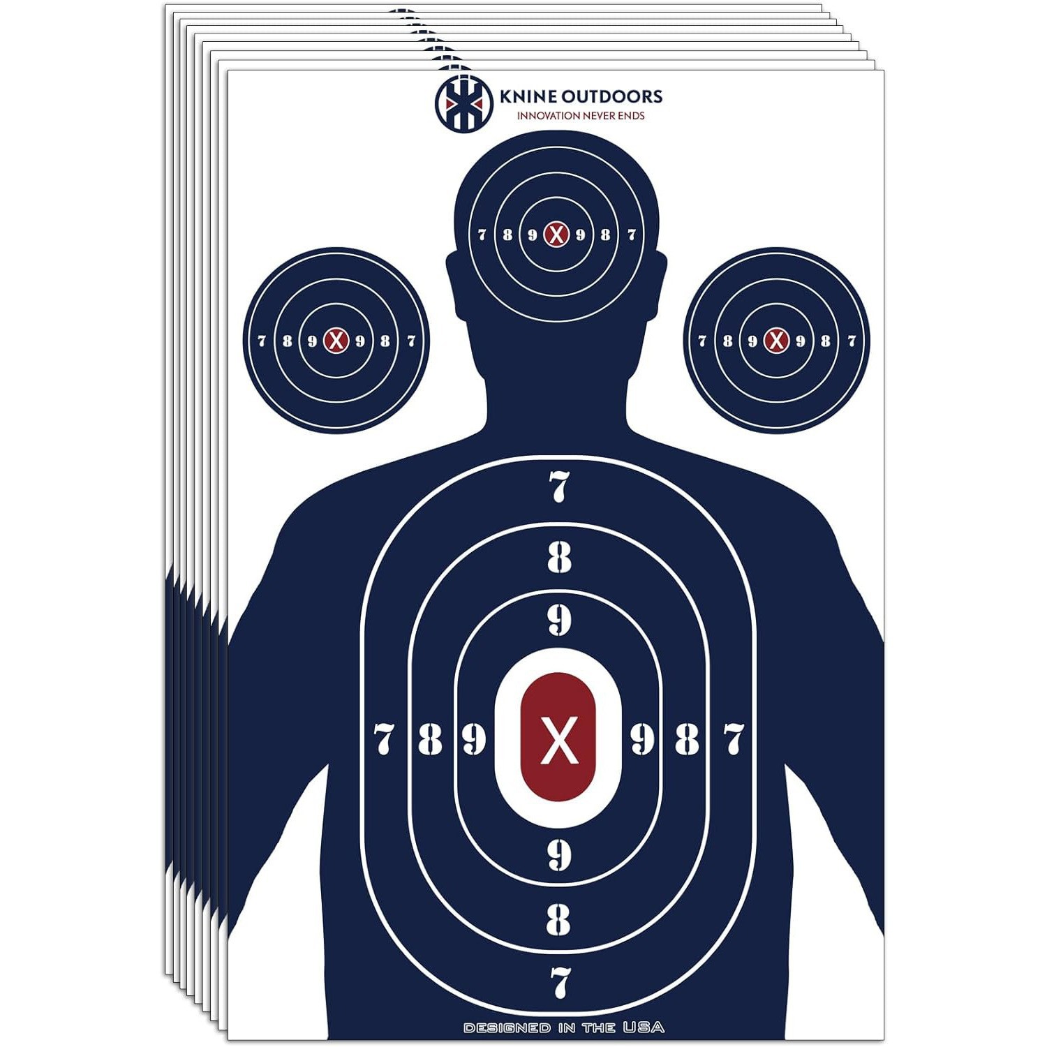 跨境热销射击靶标贴纸射击目标靶纸标签可用于射箭弓狩猎练习训练