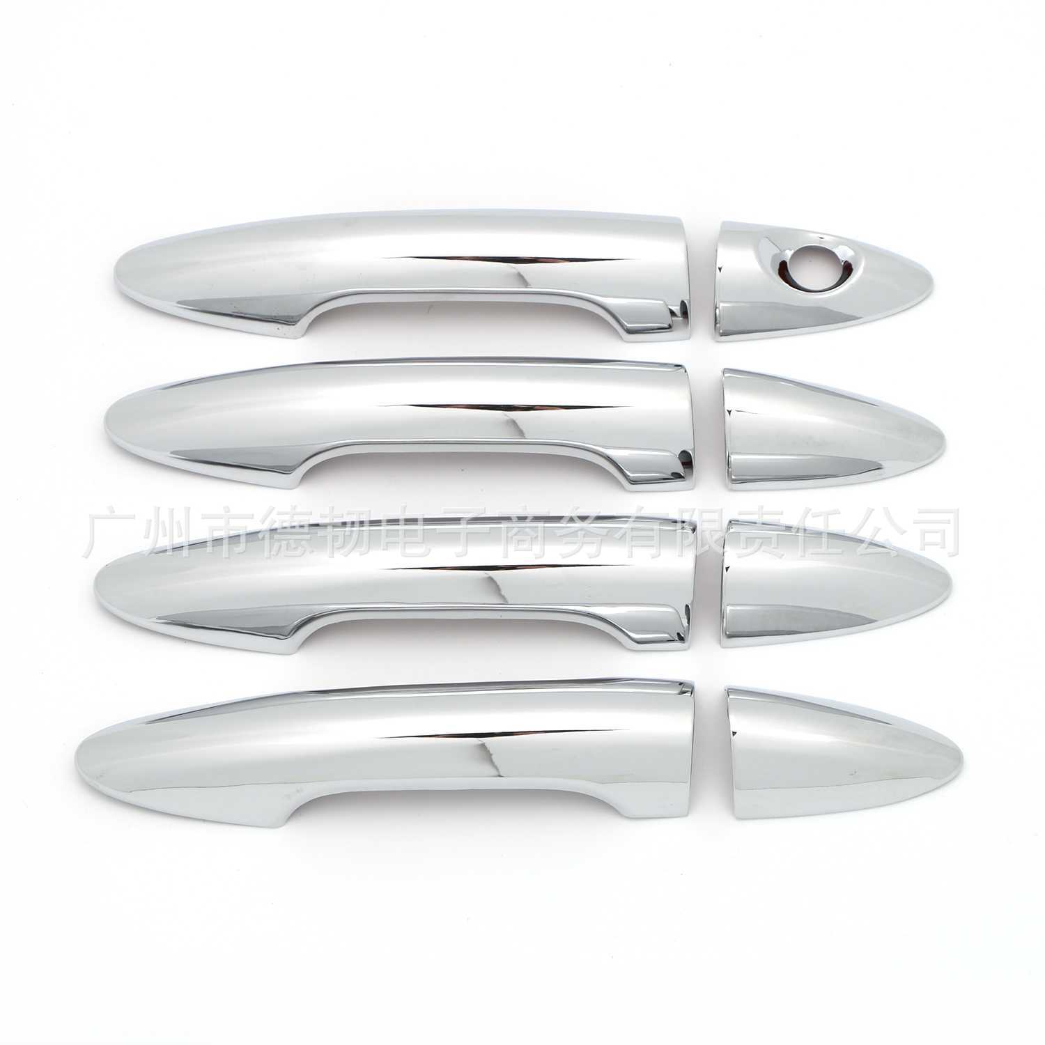 Applicable to 11-15 Kia Kia K2 RIO 3 Sedan Chrome Handle Cover Outer Handle Door Handle Sticker