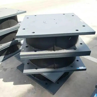 High damping bearing lead isolation bearing base building bearing rubber pad