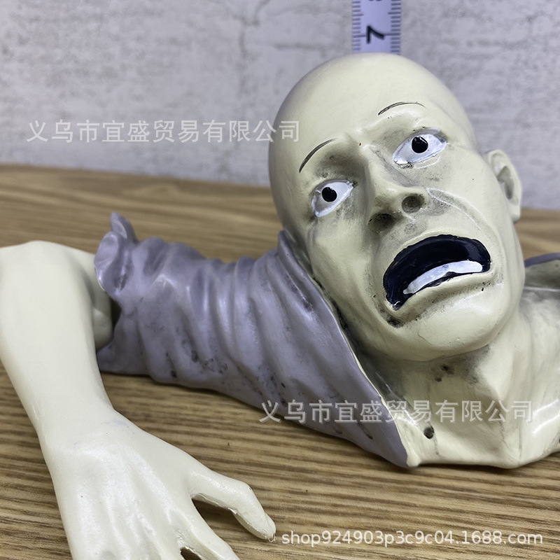 国境を越えたハロウィンのホラー系ゾンビガーデンオーナメント、樹脂工芸品、庭園ゾンビシリーズ、いたずら装飾|undefined