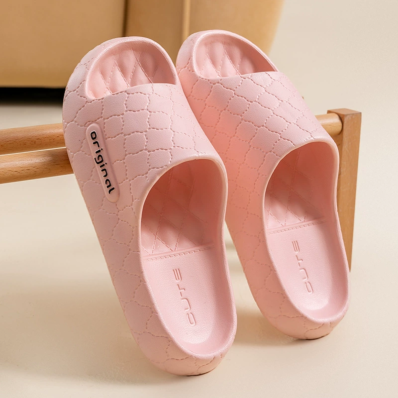 Мужские сандалии на толстой подошве, летние домашние туфли для использования в ванной, для купания, износостойкая верхняя одежда, женские парные тапочки.