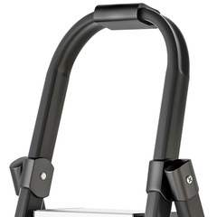 Ladderhome Folding Indoor Multi-functional A-Frame Step Ladder Safe Thickened Telescopic Convenient Aluminum Alloy Step Stair