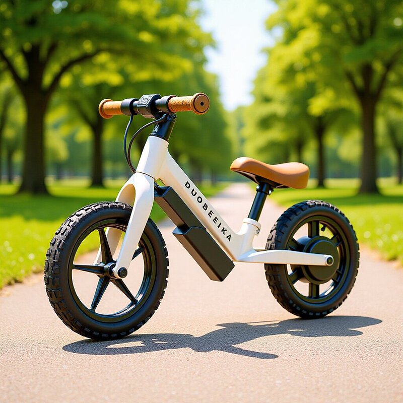 Foreign Trade Kidsren's Balance Car 3-6 Years Old Kidsren's Electric Car Bicycle Electric Balance Car Walker Stroller