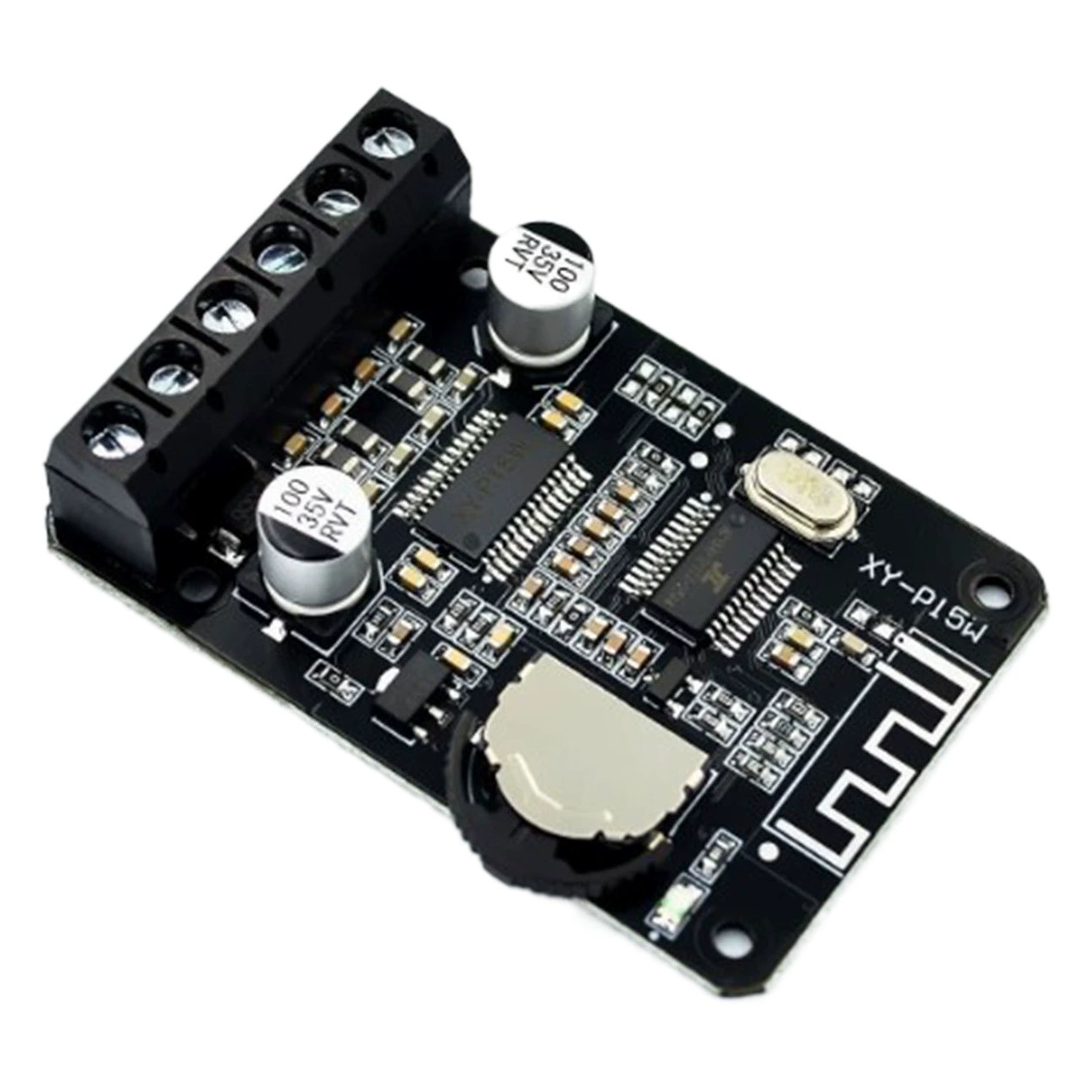 Плата стерео усилителя Bluetooth 10 Вт/15 Вт/20 Вт 12 В/24 В модуль цифрового усилителя высокой мощности XY-P15W