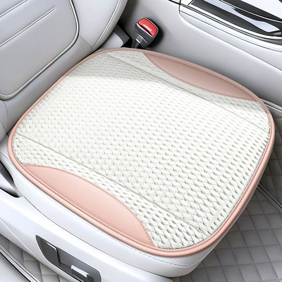 Ice Silk Cooling Cushion, Multi-function pad - 5-fans-1-piece-xh-t51-sakura-powder