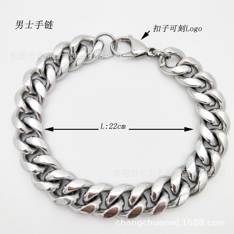 Bracelet stainless steel
