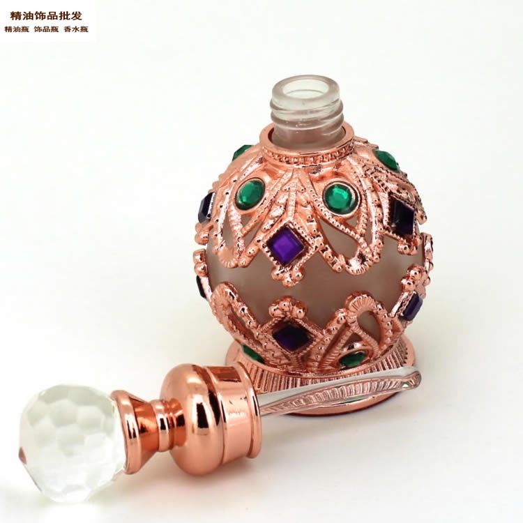 精油饰品网15ml球形满石款玫瑰金真我香水瓶8.jpg