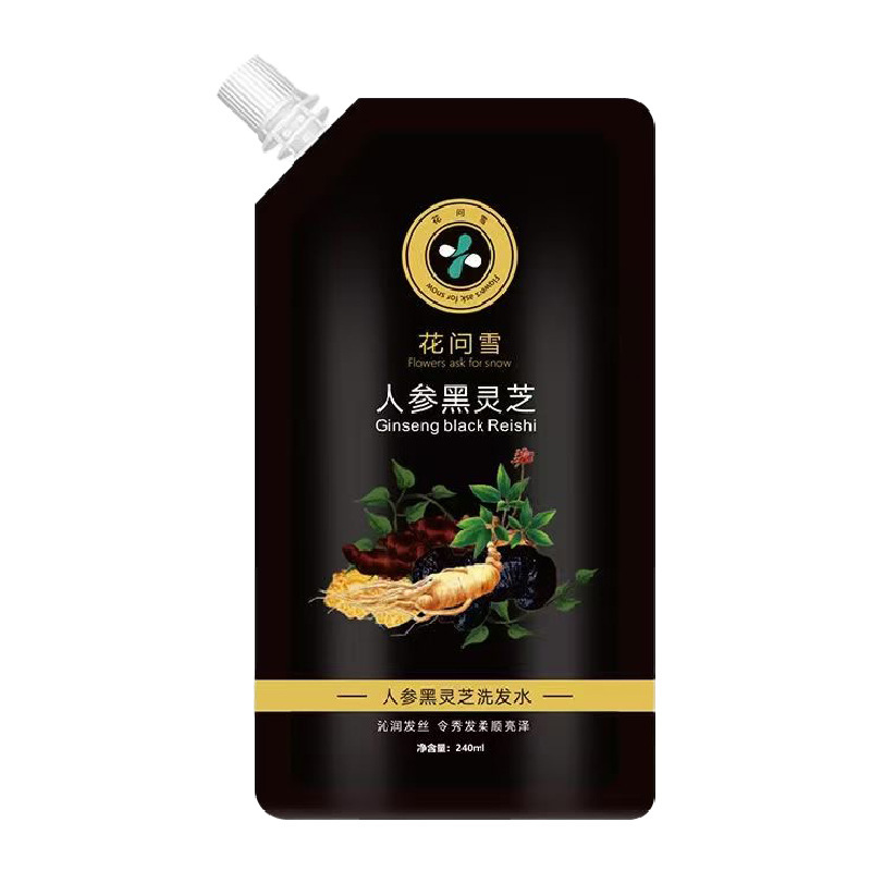 本物の高麗人参黒霊芝ポリゴナムシャンプー植物エキスヘアケアハーブシャンプーオイルコントロールシャンプー|undefined
