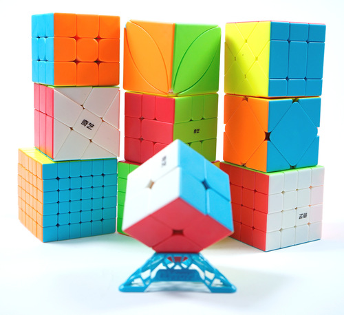 Qiyi 2, 3, 4 and 5 level pyramid Rubik's Cube special-shaped mirror Rubik's Cube children's educational toys Rubik's Cube wholesale