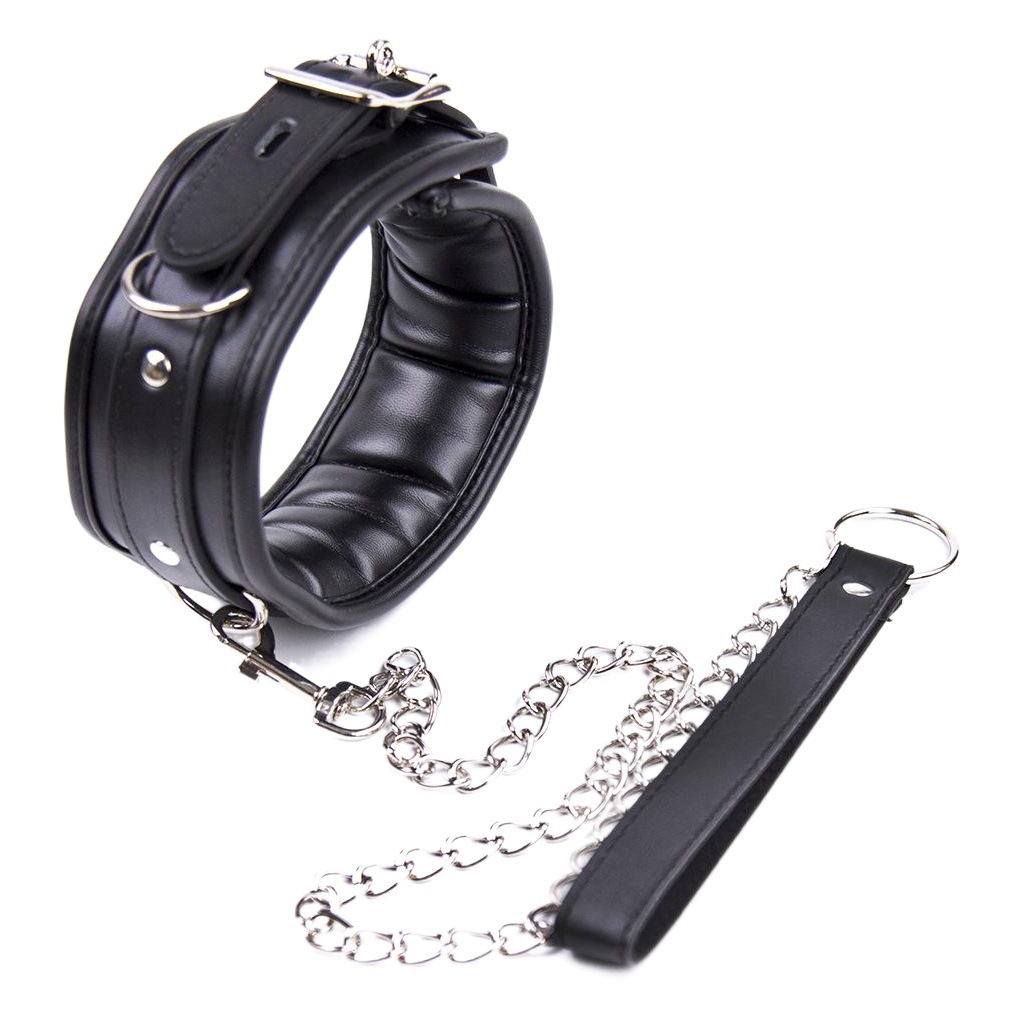 Tienda de la fábrica sexo adulto suministros borde-cubierto collar Cadena de perro de tracción juguetes alternativos image 1