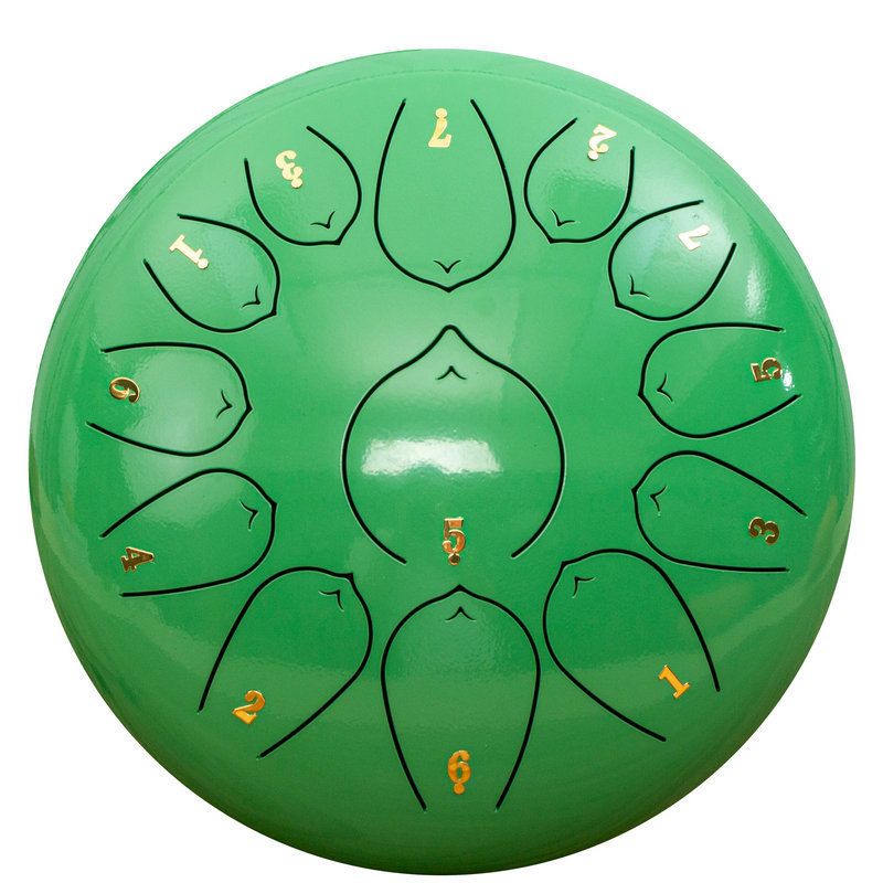 Comercio exterior transfronterizo tambor etéreo 6 / 8 / 10 / 12 pulgadas 15 tonos tambor de niños olvidar tambor de preocupación tambor de disco adulto tambor etéreo