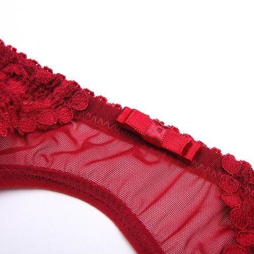 Varsbaby Sexy Mesh Lace Embroidered Non-slip Rear-fastening Women's Thong Stockings Wholesale