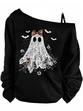 S 27721 Women's Long Sleeve 3D Print T-Shirt Ůʿ����ӡ��T��
