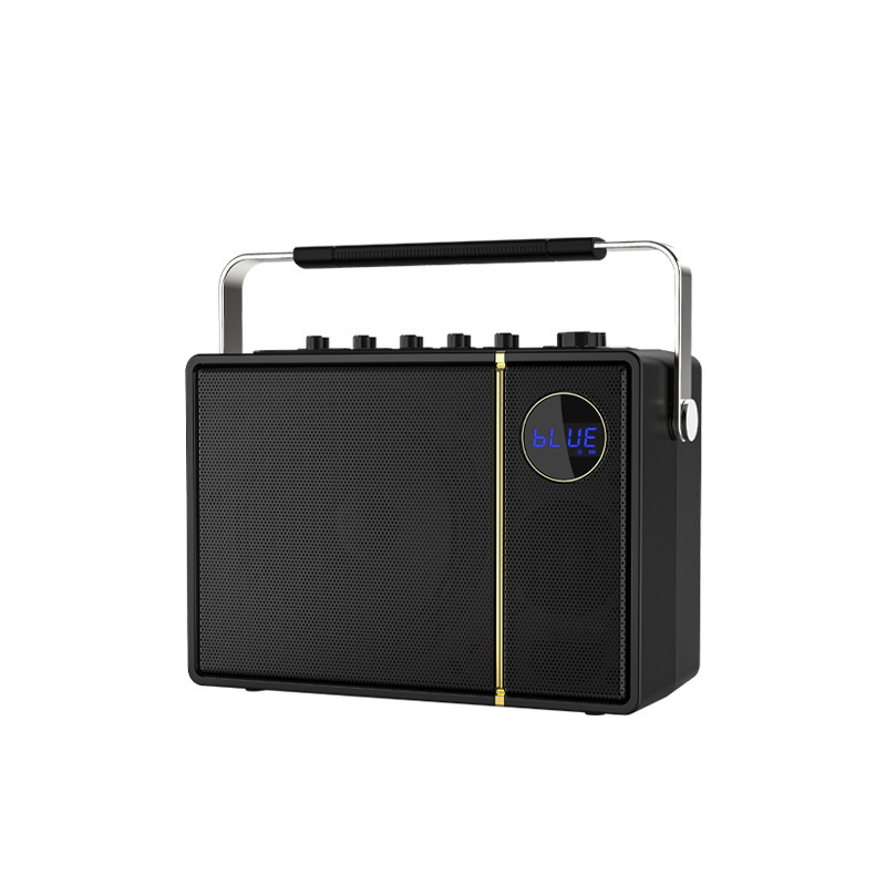 New Pa Speaker May Karaoke Bluetooth Speaker Wireless Portable Portable Audio System Subwoofer with Microphone