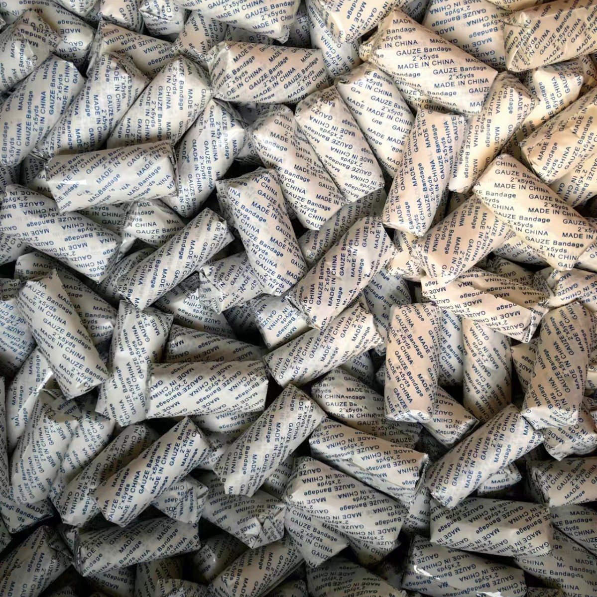 全棉纱布绷带一手货源全新工艺价格实惠性价比高包扎方便自由订制