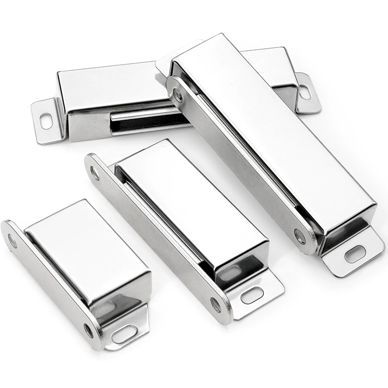 Yabaoli Magnetic Cabinet Door Latch – Stainless Steel, Touch-Activated Closure, 5 Specs