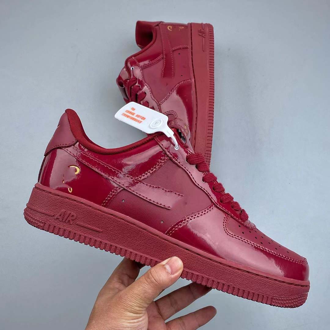 Cross-border AF1 año del caballo de la fuerza aérea zapatos de skate TS muzzle velcro moda zapatos casuales de altura de suela gruesa zapatos de pareja de moda