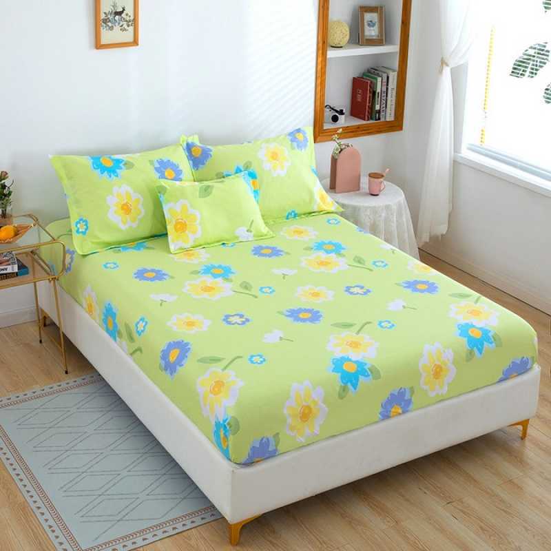 Mat, foldable summer silk set for students, 3 piece set, increased thickness