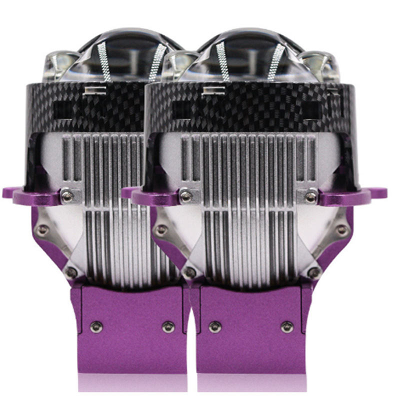 JG13LED directa lente de doble luz 75W de alta potencia transformar el faro del automóvil