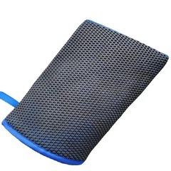 Car hollow mud grinding gloves, mud grinding cloth 5 inches 6 inches mud grinding disc volcanic mud car wash mud towel decontamination cloth 150g