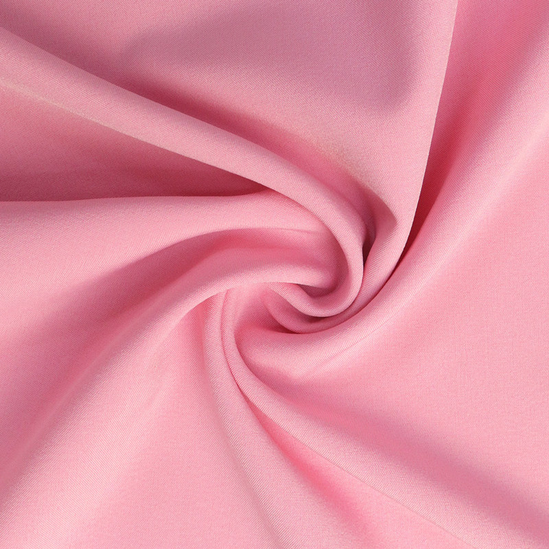 200D thickened premium four-way stretch polyester plain chiffon non-transparent fabric for shirts, pants, Hanfu, and Lolita clothing