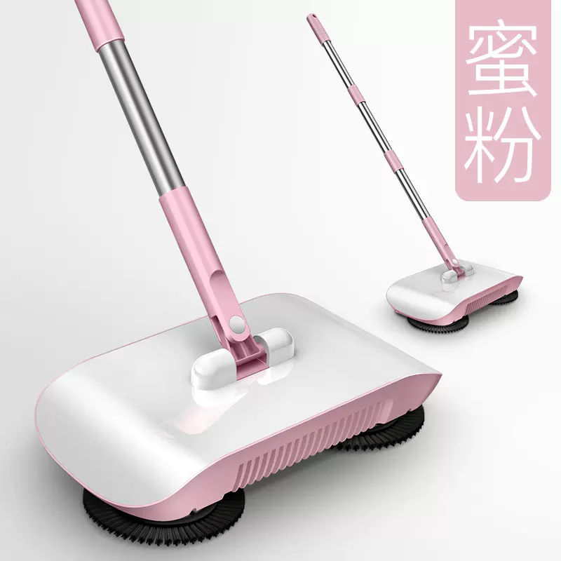 厂家手推式扫地机器人家用扫把簸箕套装家务清洁一体机懒人拖地机