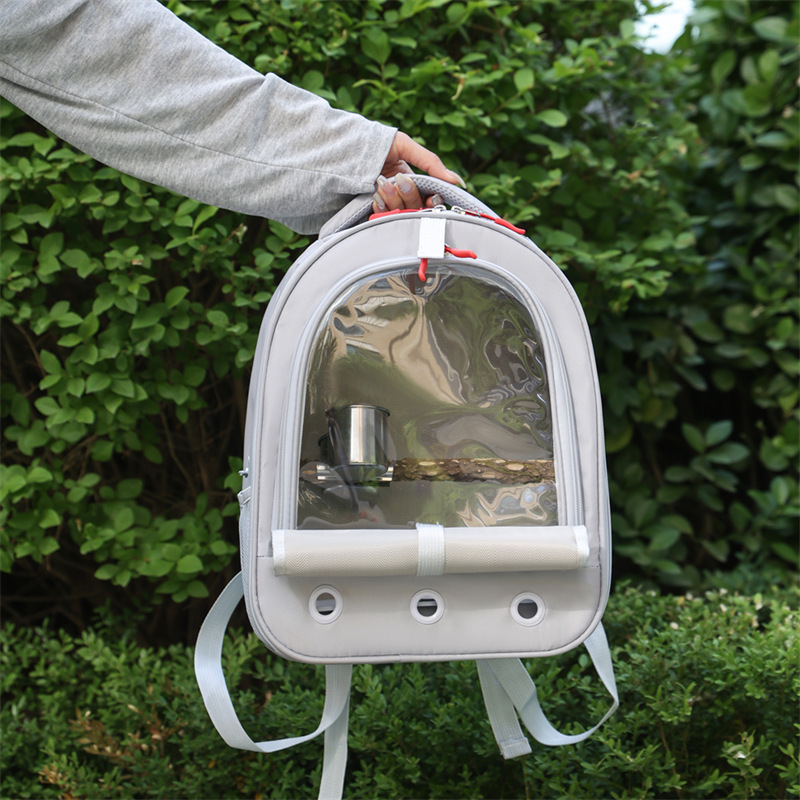 Bolsa de Transporte para Pájaros Little Sun, Jaula Portátil de Doble Hombro, Plegable y Transpirable para Palomas y Aves, para Uso en Exteriores