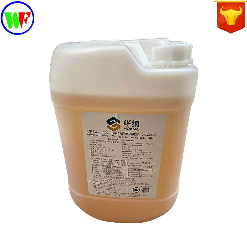 Оптовый пищевой Tween 80 Tween 20 Гарантия качества Polysorbate 1 кг MOQ Большое предложение