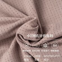 源头工厂现货新款网眼布150g足球服面料网布涤纶网布涤氨网眼布