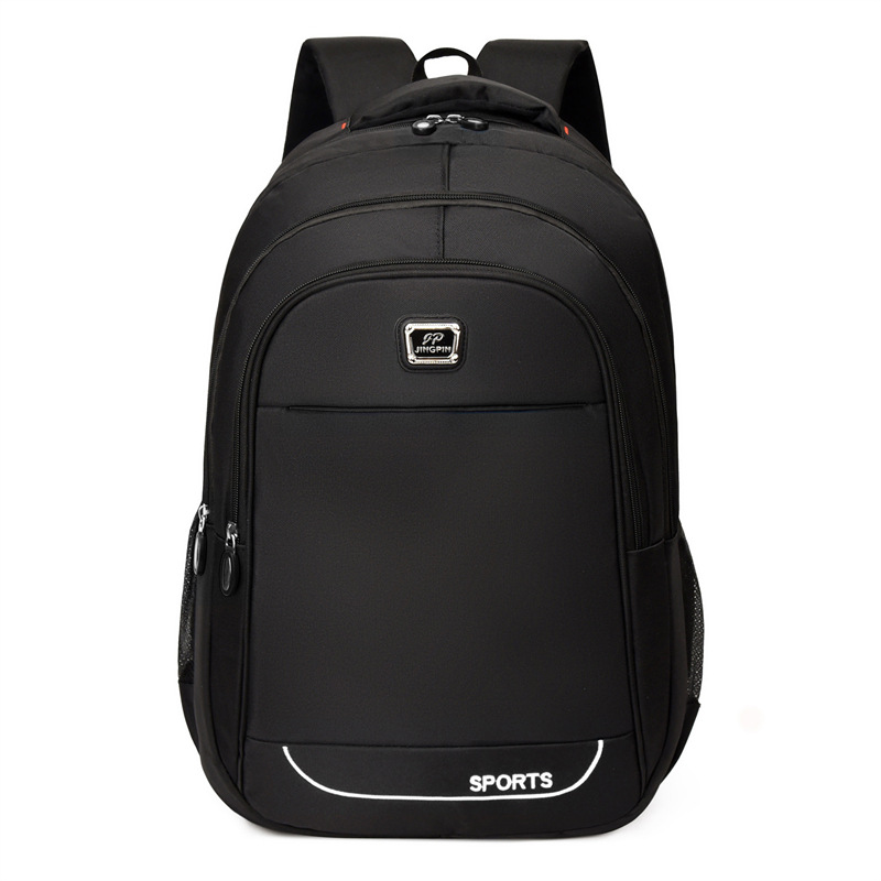 Mochila simple para computadora portátil para hombres de nuevo estilo, tendencia de moda, mochila de negocios multifuncional de gran capacidad al por mayor