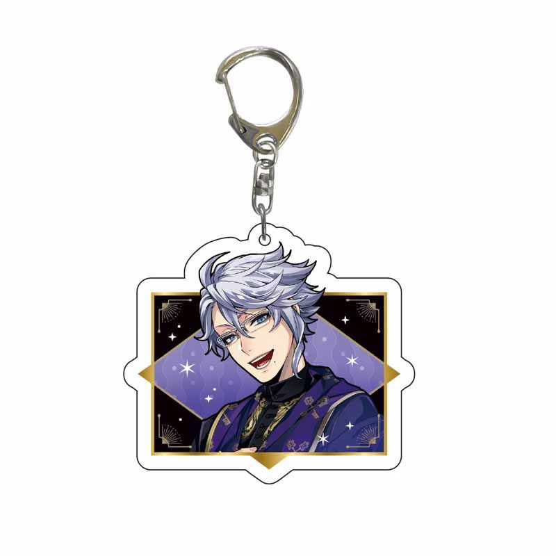 Acrylic keychain, backpack accessory, (Physicals)