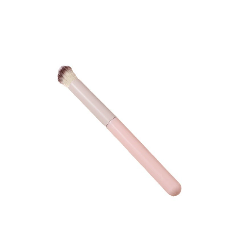 Foundation Sponge Concealer Brush Set, 3 Pieces, Soft Pink Makeup Applicators
