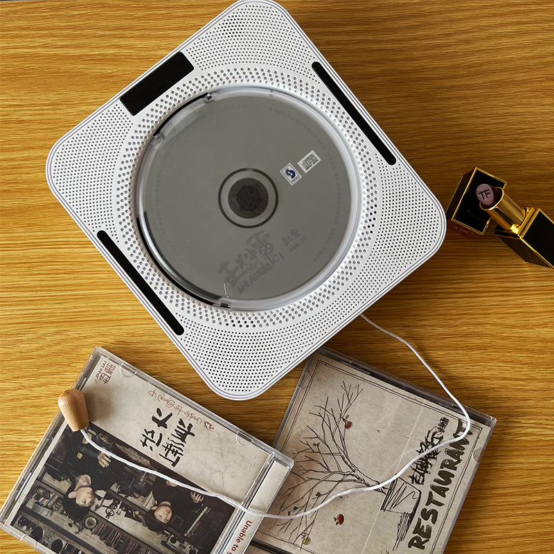 多色壁挂CD机家用蓝牙音箱复读机随身听收音光盘学习机CD机播放器