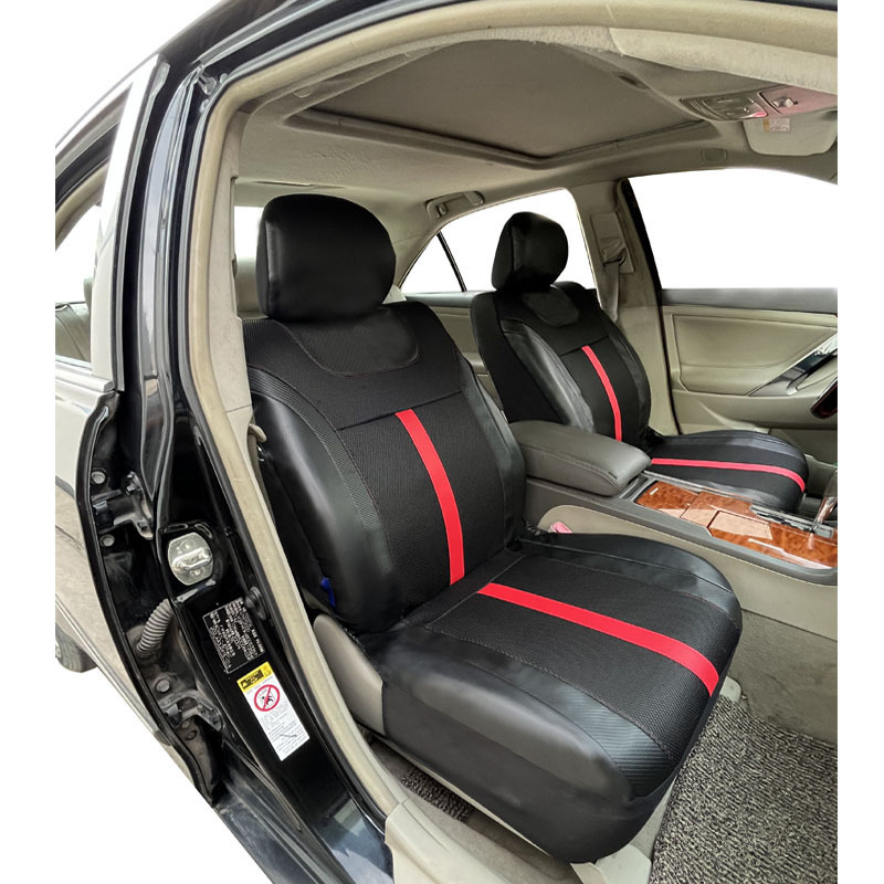 Pu Leather Car Seat Cover, Universal Anti-Stain and Anti-Scratch Protective Cover Suitable for Front and Rear Seats of Cars, Trucks, and Suvs